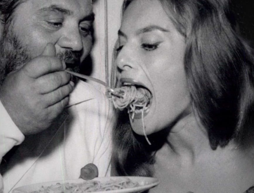 adult male man person eating food smoke pipe female woman face