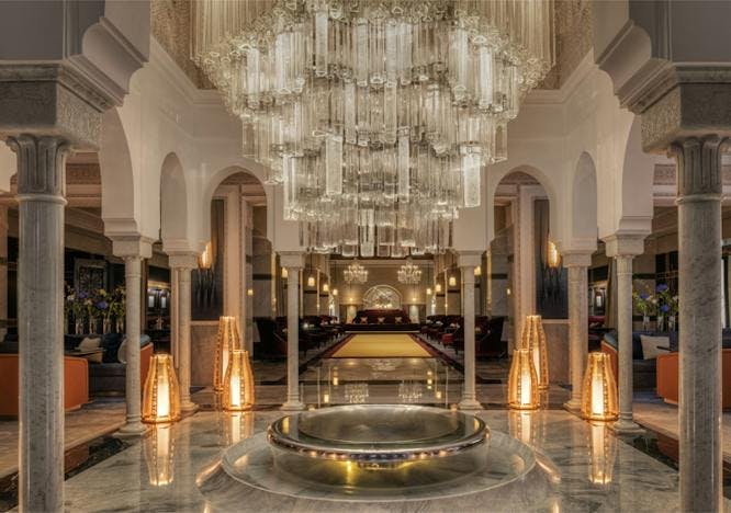 alan keohane morocco mamaounia hotel resort palace flooring person human floor indoors building architecture lighting chandelier lamp