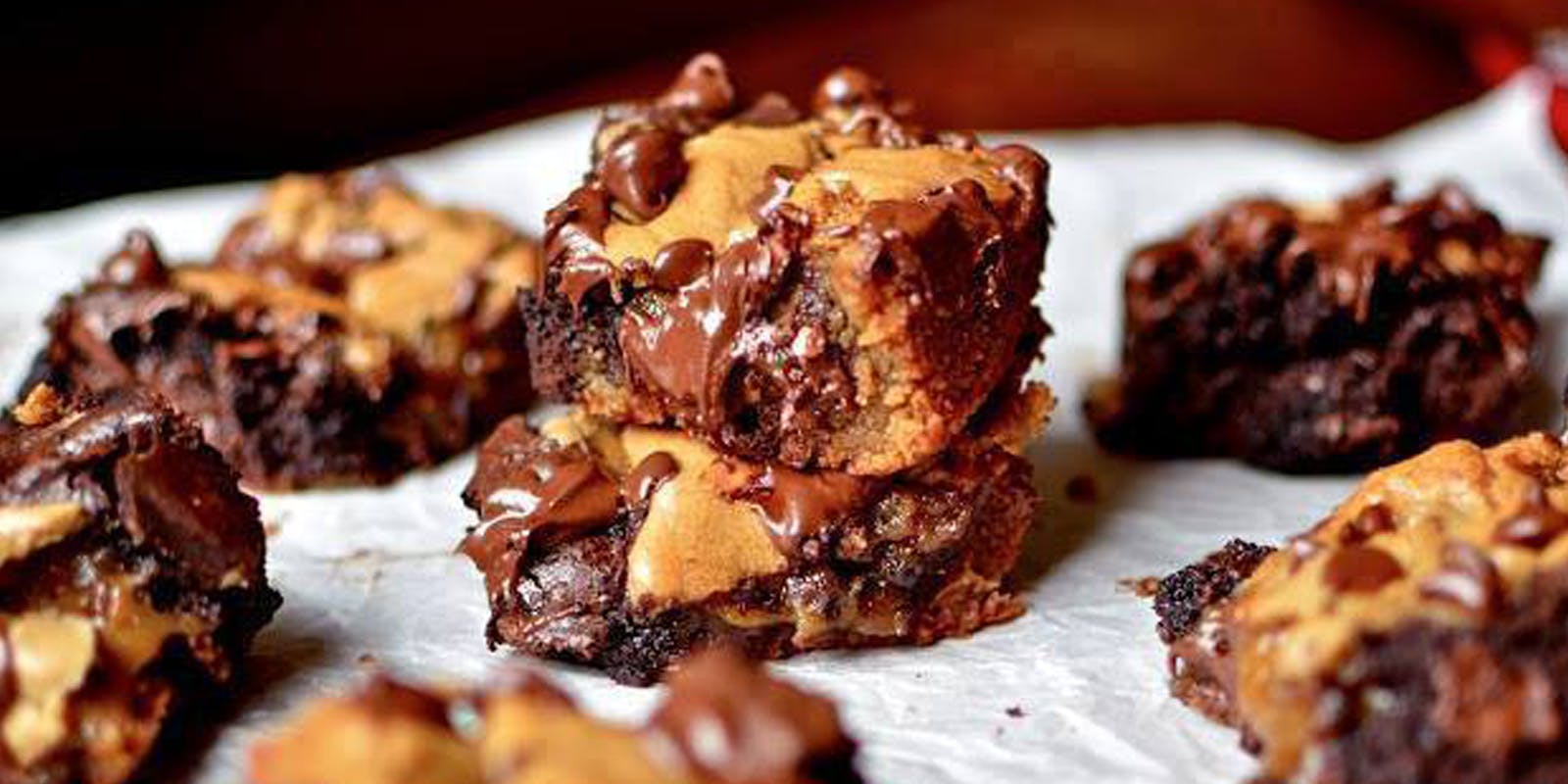 dessert food chocolate cookie biscuit fudge brownie