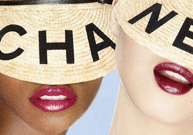 clothing apparel lipstick cosmetics hat person human