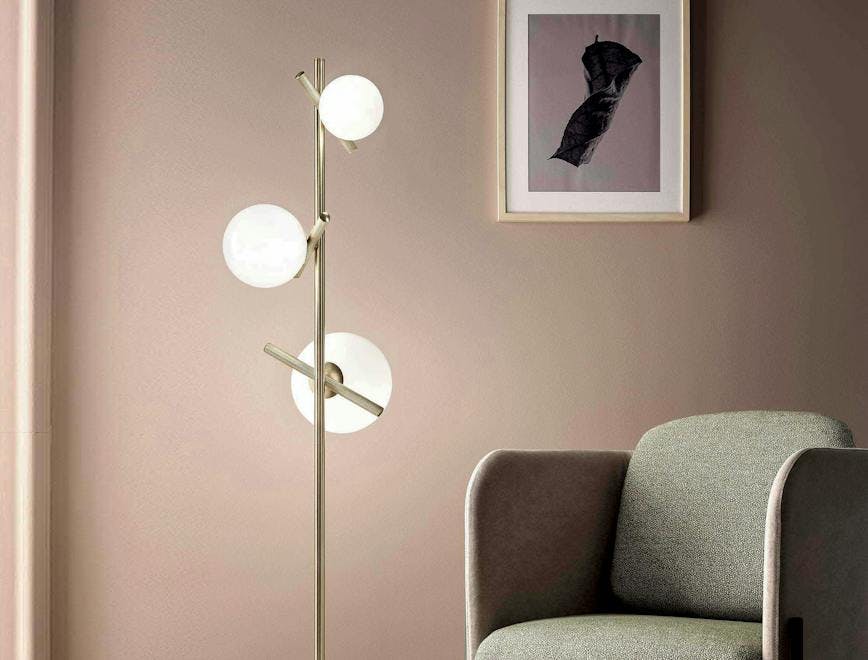 lamp chair furniture armchair floor lamp