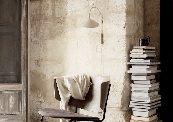 furniture chair lamp home decor book publication interior design indoors
