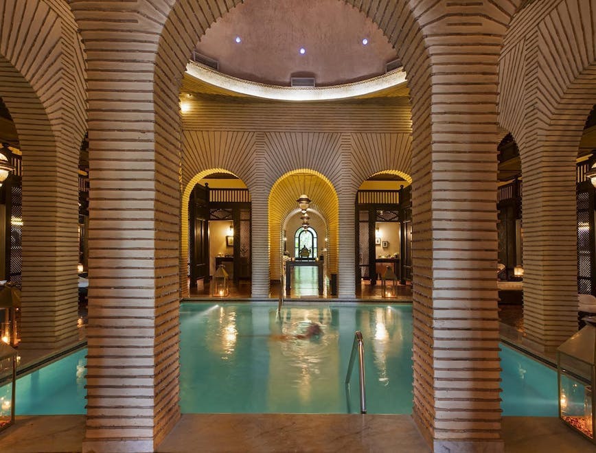 building hotel resort pool water swimming pool interior design housing villa floor