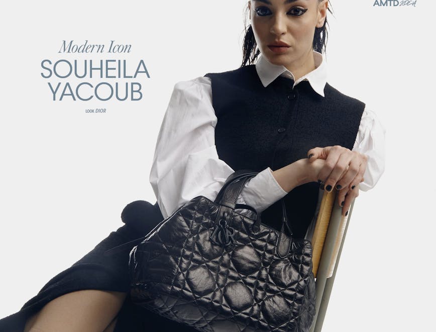 accessories bag handbag blouse publication adult female person woman magazine