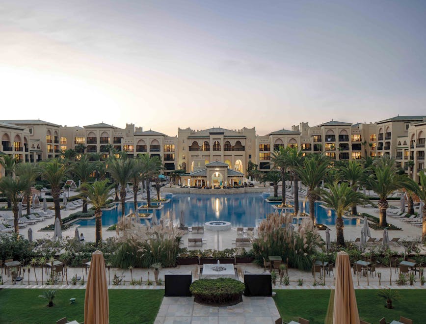 hotel resort waterfront city pool villa urban person plant swimming pool